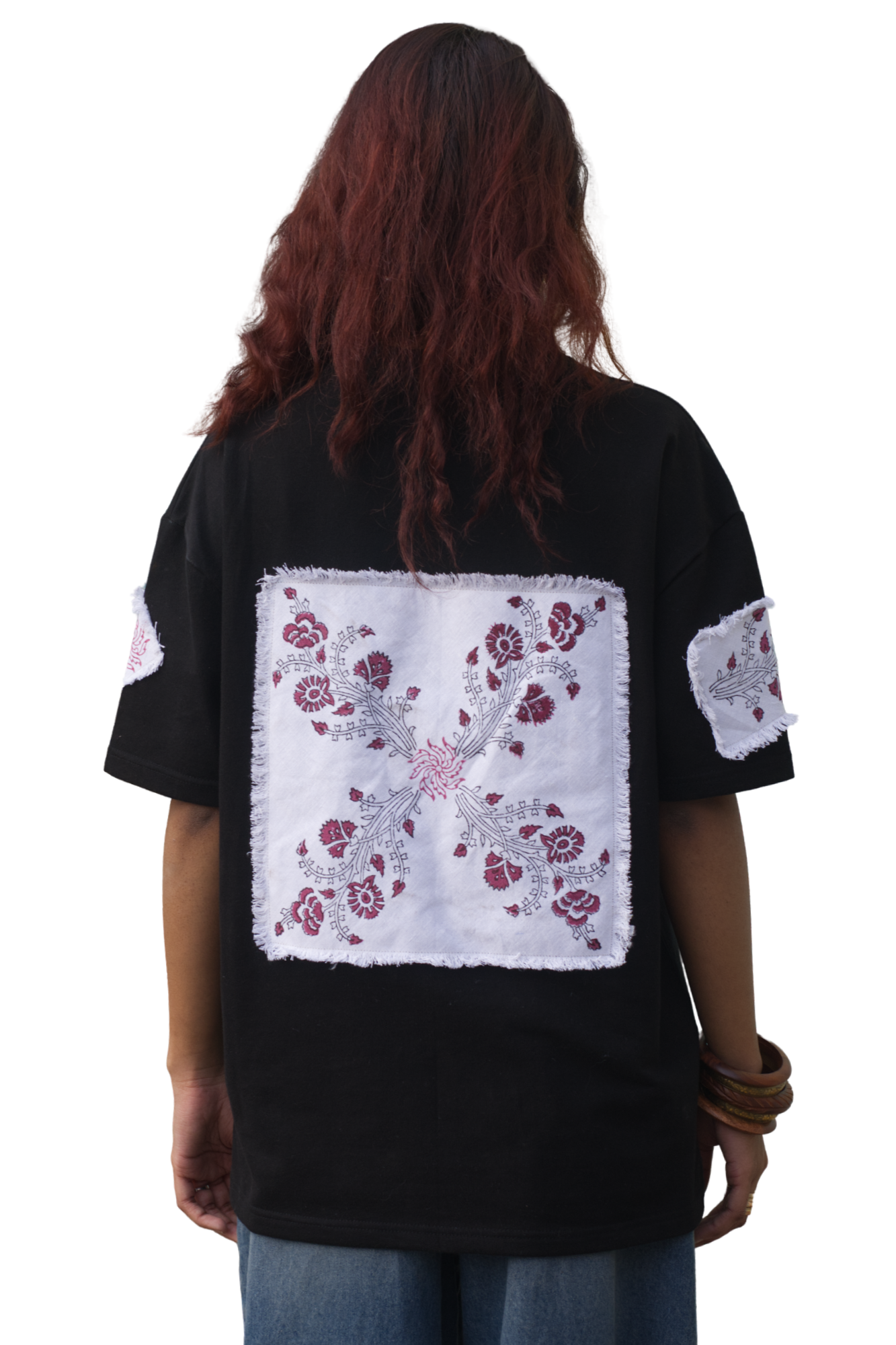 “PATCHWORK BLOCKPRINT” T-SHIRT
